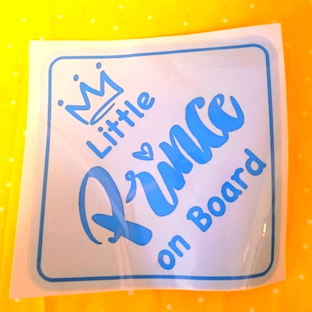 Vehicle Window Sticker/Cling